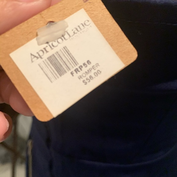 Navy colored ROMPER - Picture 4 of 8